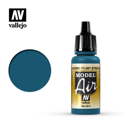 vallejo model air  steel blue