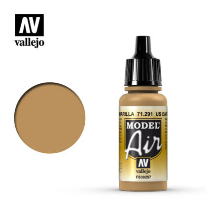 vallejo model air   us earth yellow