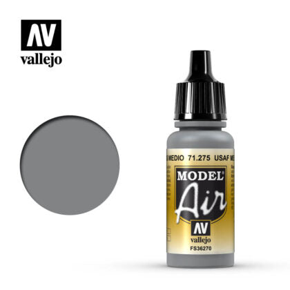 vallejo model air   usaf medium gray