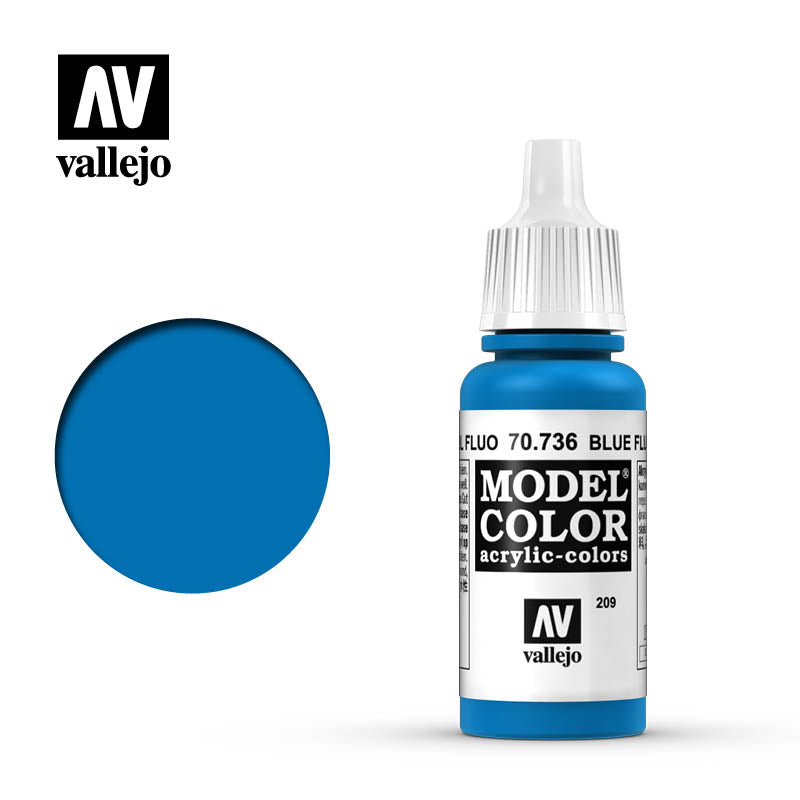 vallejo flourescent blue