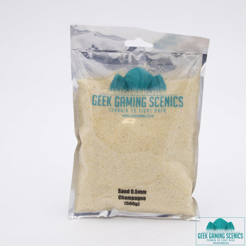 Modelling sand 0.5 mm champagne (500 g)-Geek Gaming