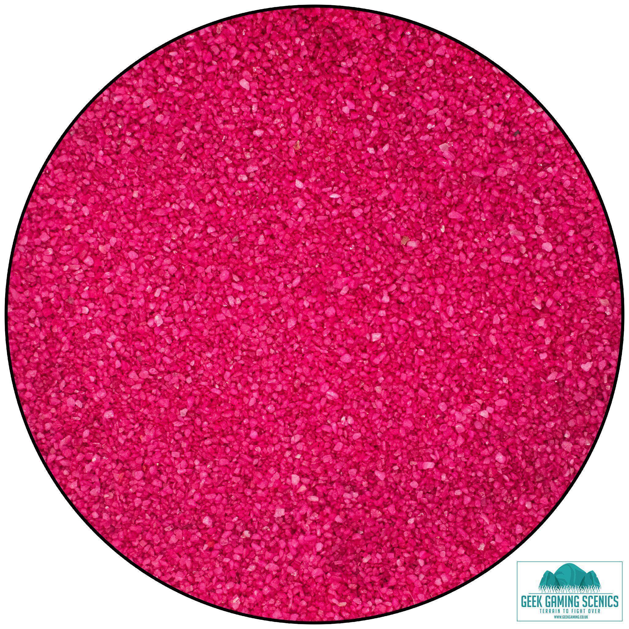 Modelling sand 0.5 mm fuchsia (500 g)-Geek Gaming