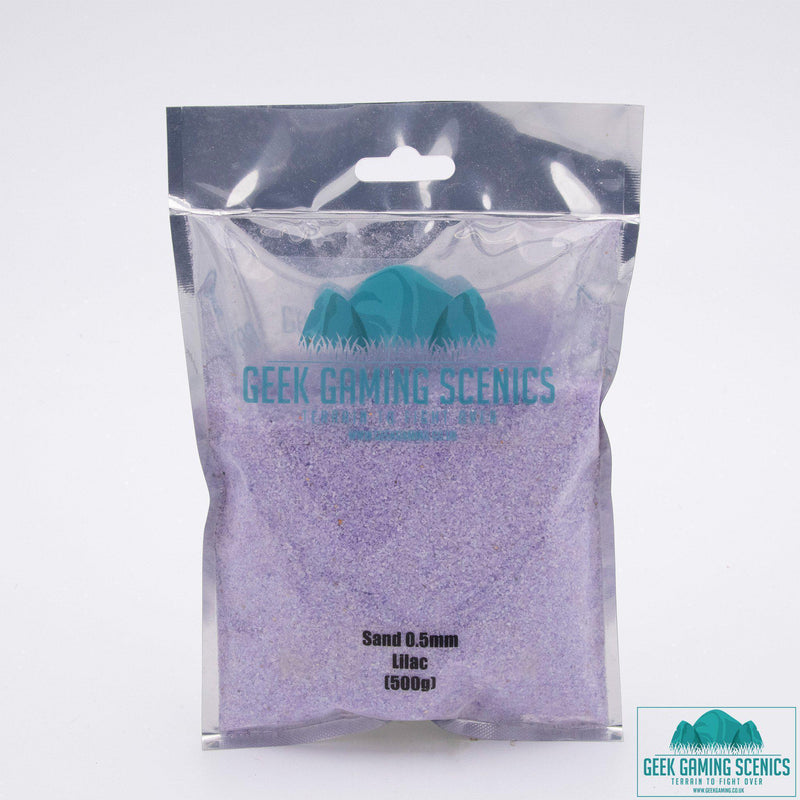Modelling sand 0.5 mm lilac (500 g)-Geek Gaming