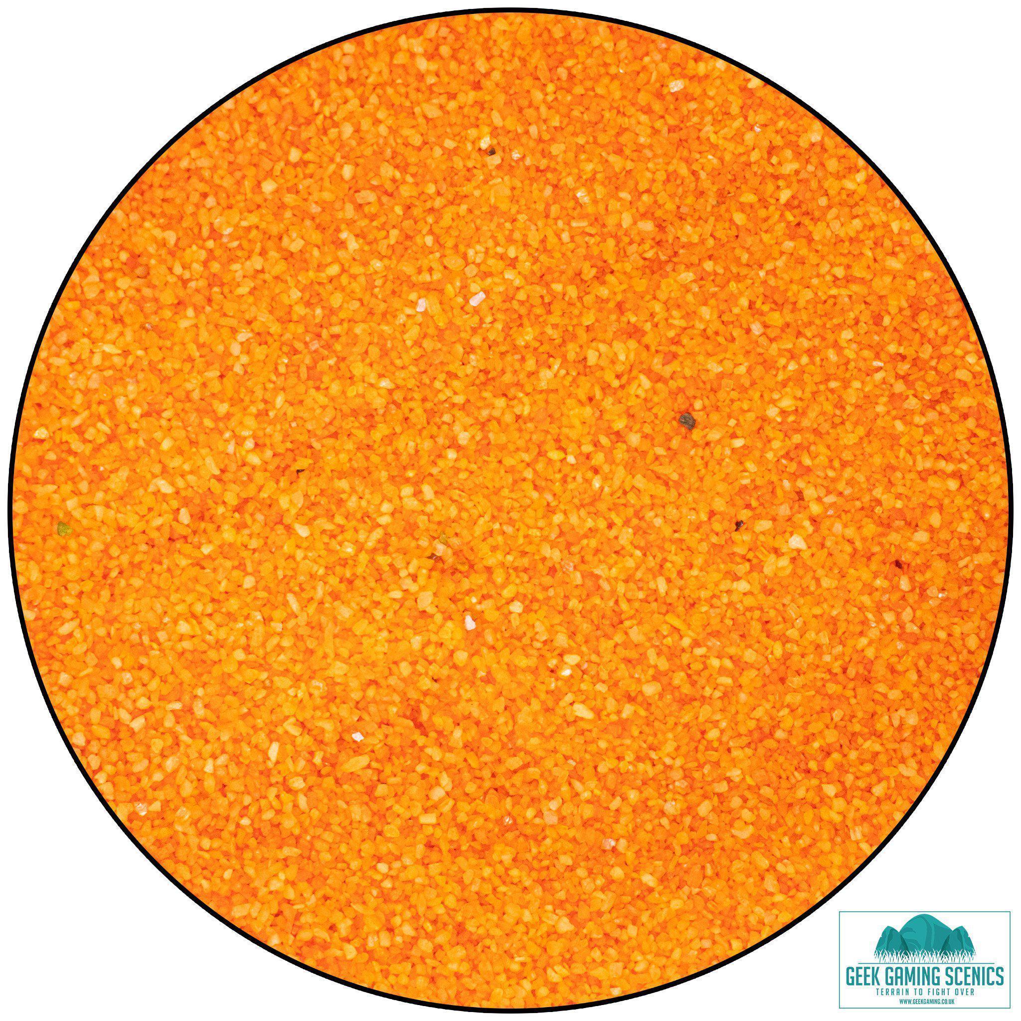 Modelling sand 0.5 mm orange (500 g)-Geek Gaming