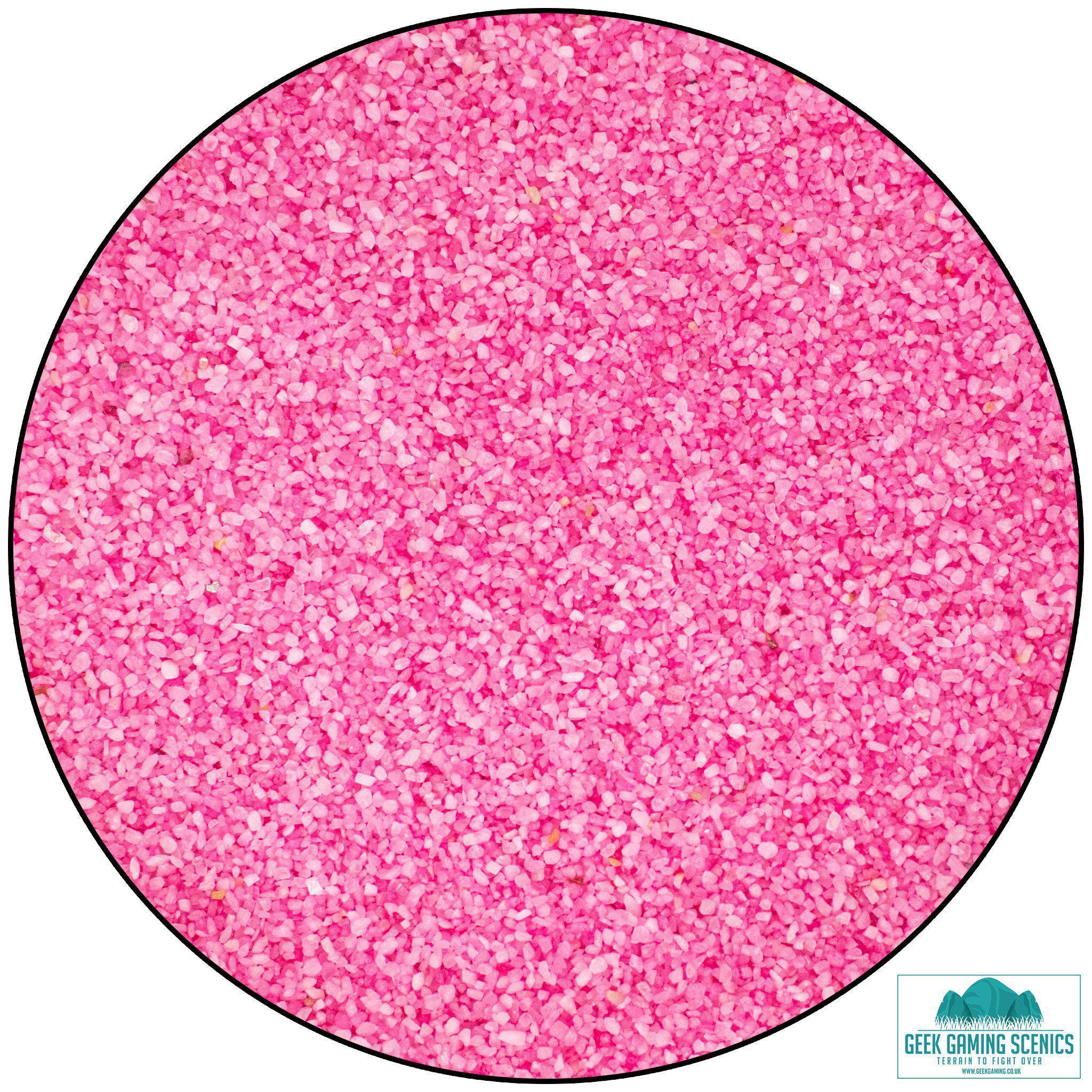 Modelling sand 0.5 mm pink (500 g)-Geek Gaming