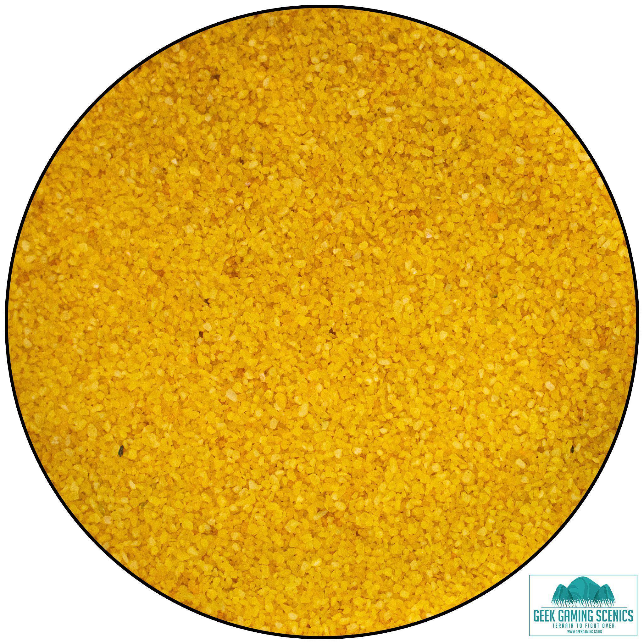 Modelling sand 0.5 mm yellow (500 g)-Geek Gaming