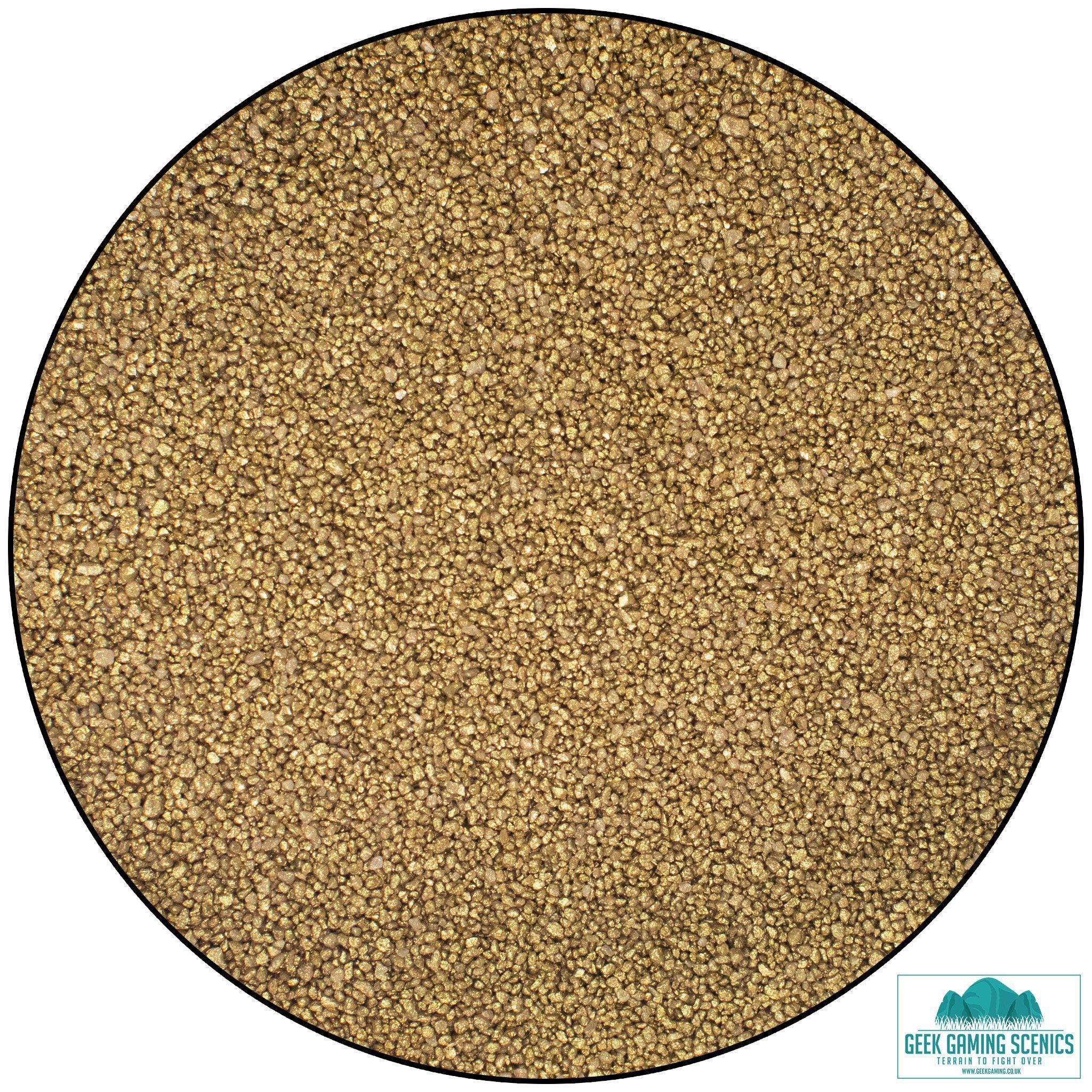 Modelling sand 0.5 mm yellow gold (500 g)-Geek Gaming
