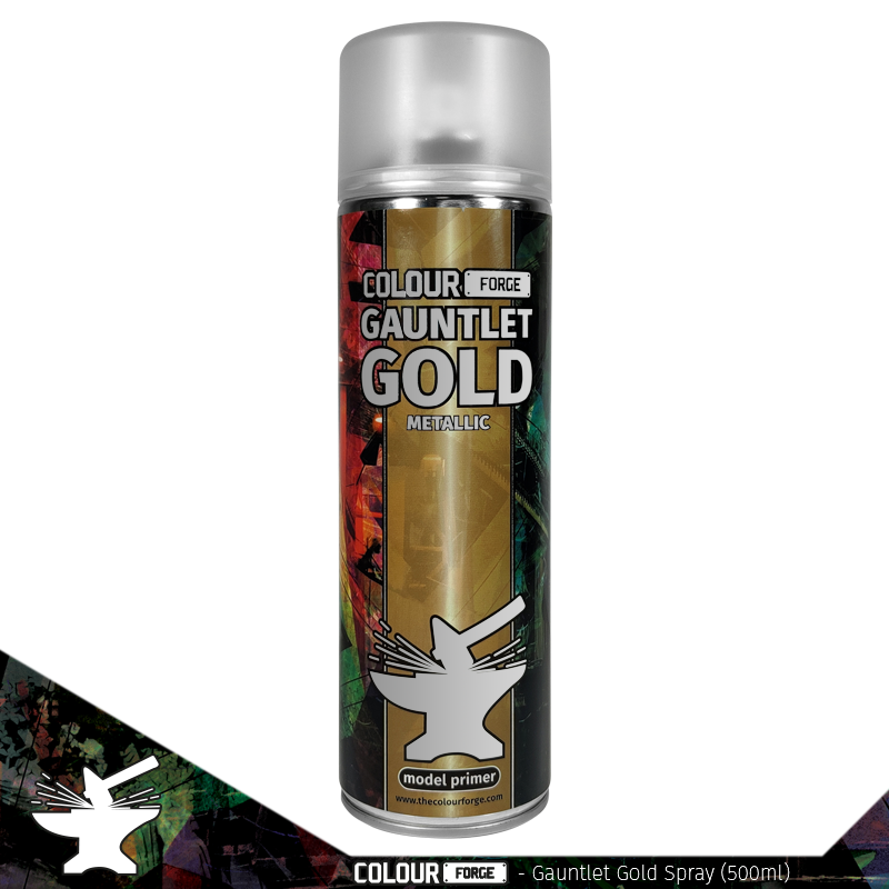 Colour Forge - Gauntlet Gold Spray (500ml)