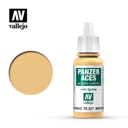 vallejo panzer aces 17ml  highlight british tank crew