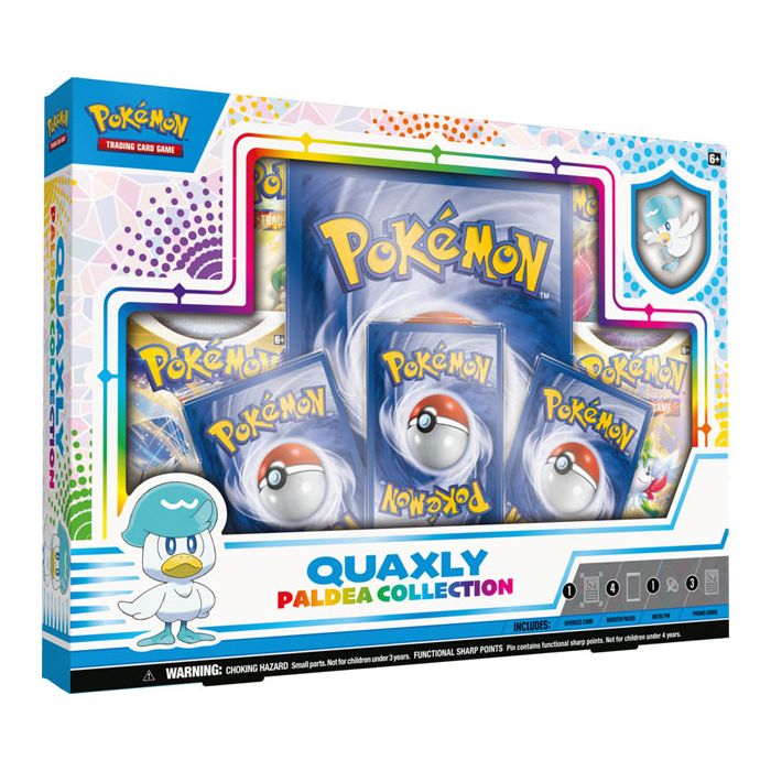 Pokemon Paldea Collection - (Quaxly / Fuecoco / Sprigatito)