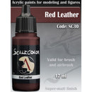 Scale75 red leather