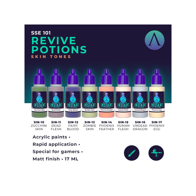 Instant Colour: Revive Potions (8 paint set)