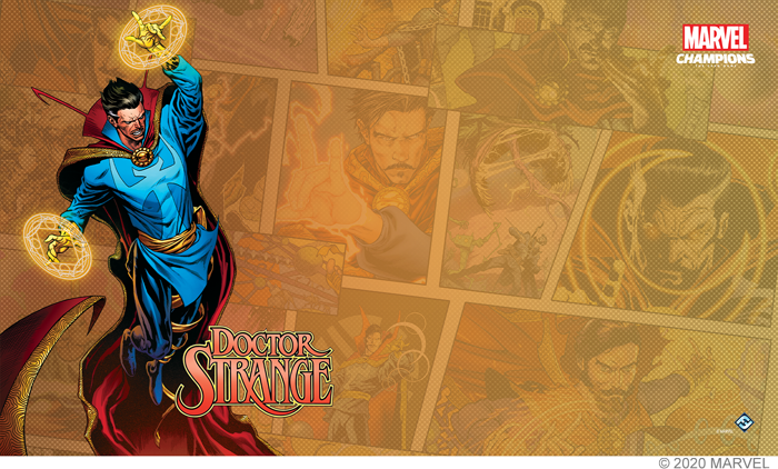 Marvel Champions marvel champions doctor strange game mat