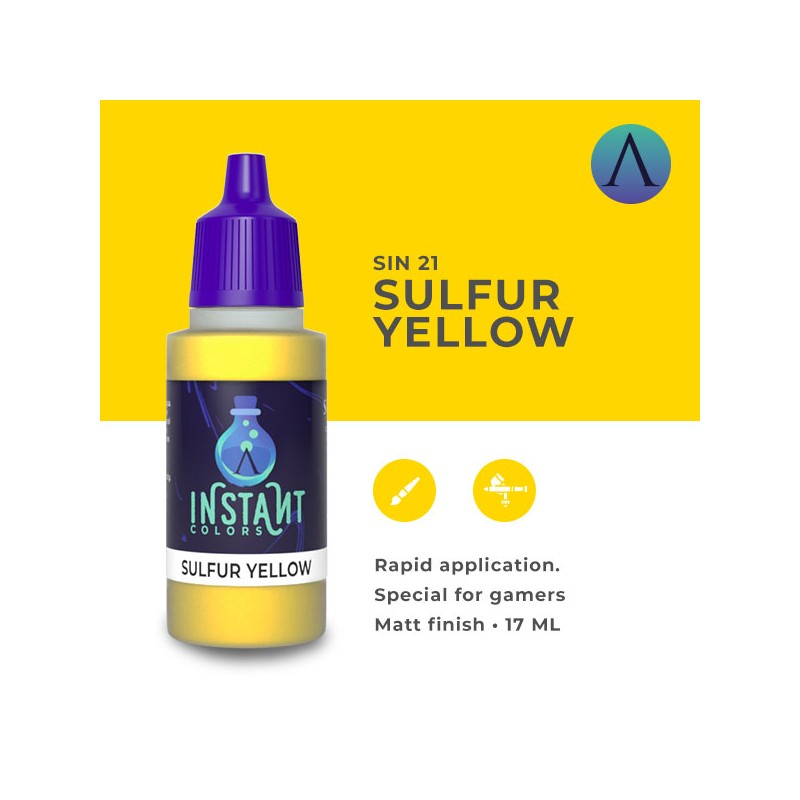Instant Colour - Sulfur Yellow