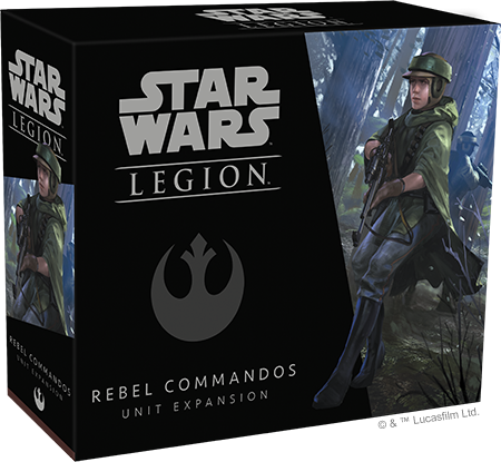 Star Wars Legion rebel commandos unit expansion