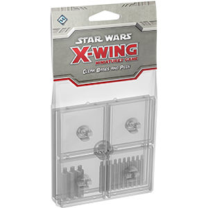 Star Wars X-Wing Clear Bases and Pegs