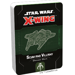 Star Wars X-Wing Scum and Villainy Damage Deck