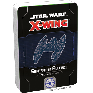 Star Wars X-Wing Separatist Alliance Damage Deck