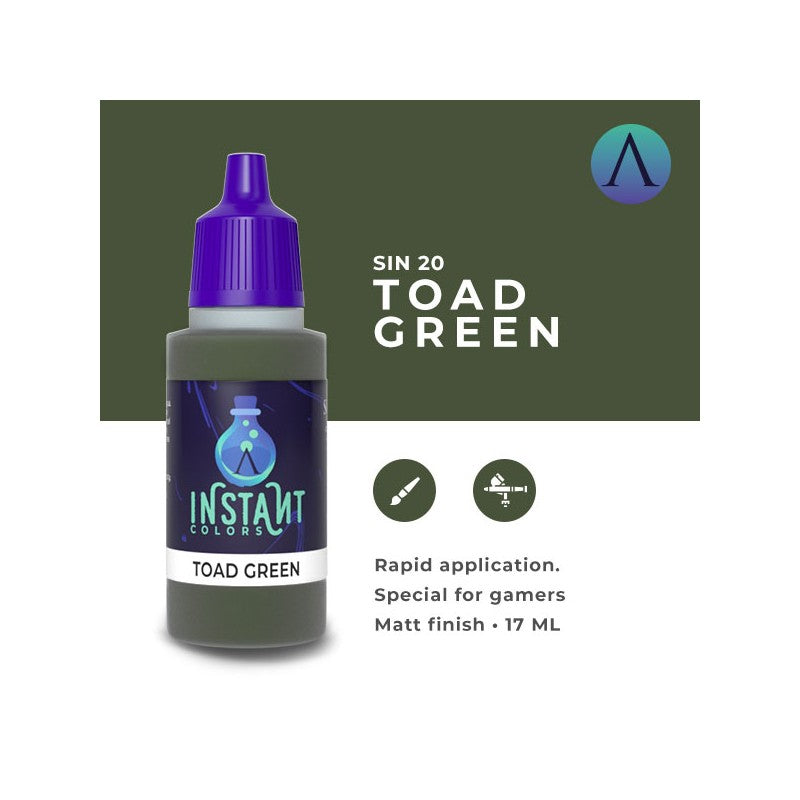 Instant Colour - Toad Green