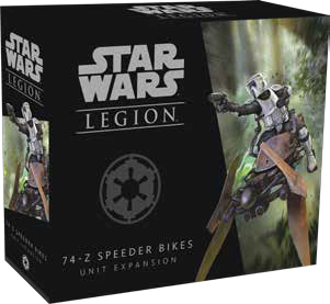 Star Wars Legion 74z speeder bikes unit expansion