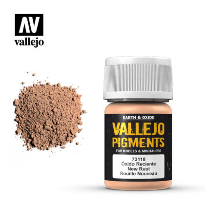 vallejo vallejo pigments  new rust