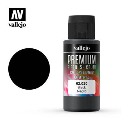 vallejo premium color 60ml  black