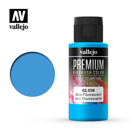 vallejo premium color 60ml  blue flourescent