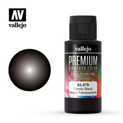 vallejo premium color 60ml  candy black