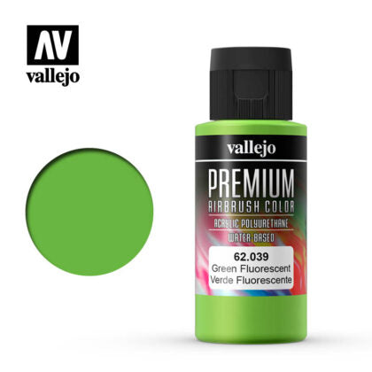 vallejo premium color 60ml  green flourescent