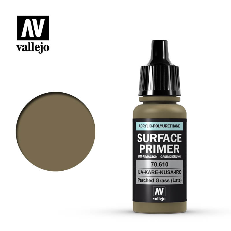 vallejo vallejo polyurethane  primer parched grass  17ml