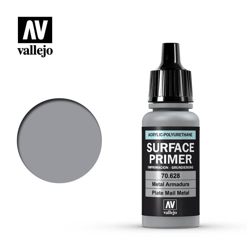 vallejo vallejo polyurethane  primer plate mail metal 17ml