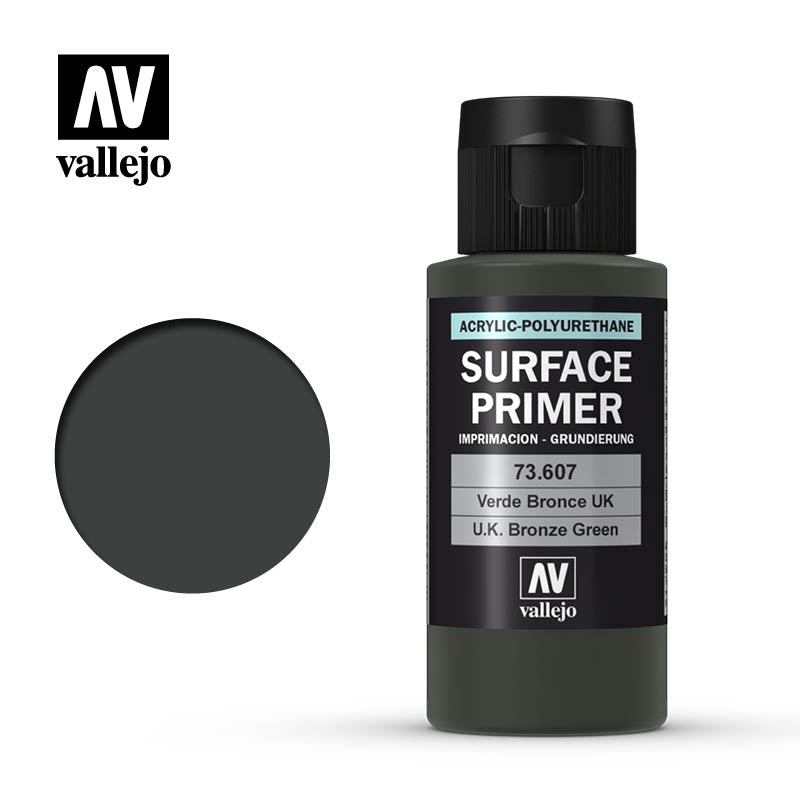 vallejo vallejo acrylic polyurethane  primer uk bronze green 60ml