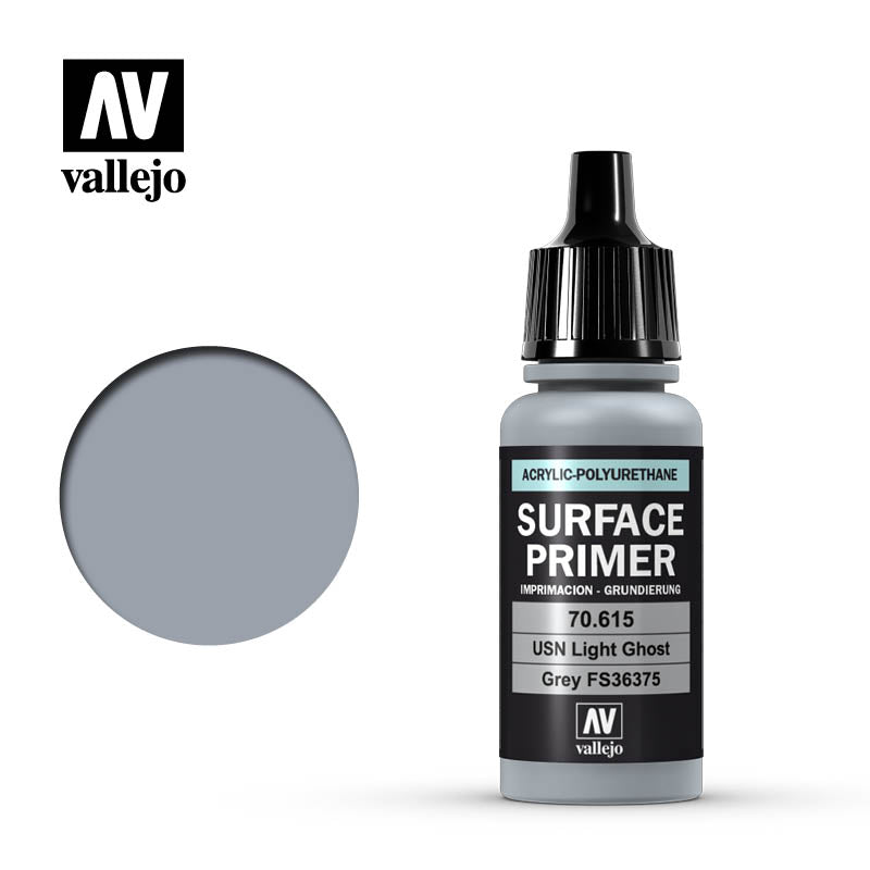 vallejo vallejo polyurethane  primer usn light ghost grey fs36375 17ml