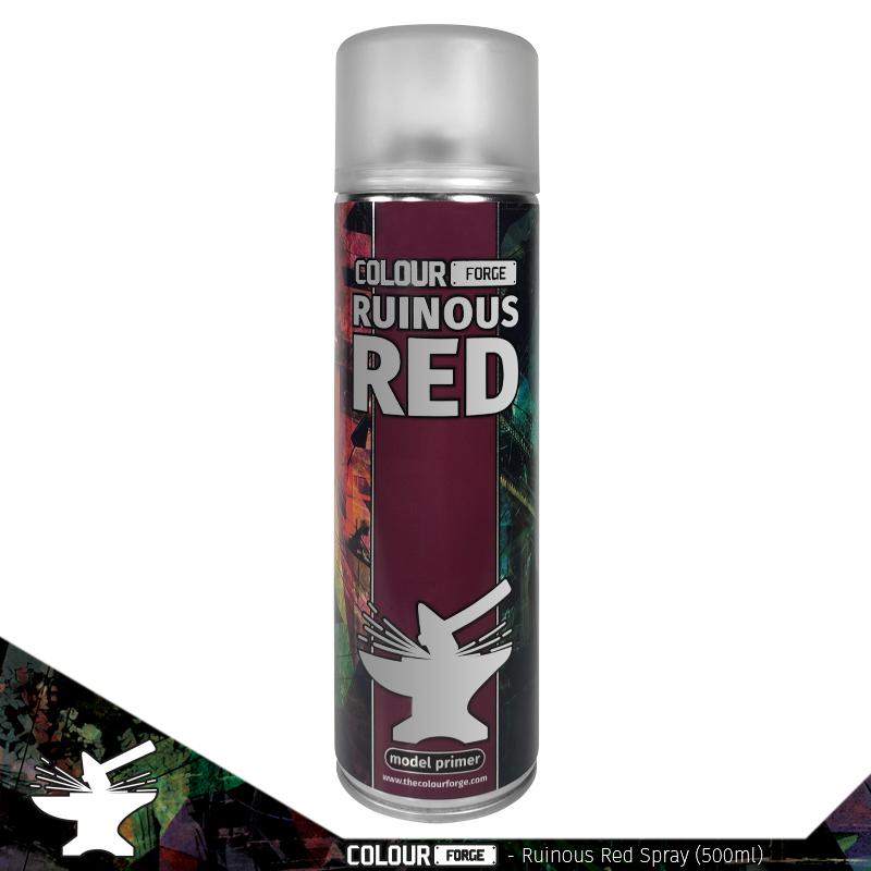 Colour Forge - Ruinous Red Spray (500ml)