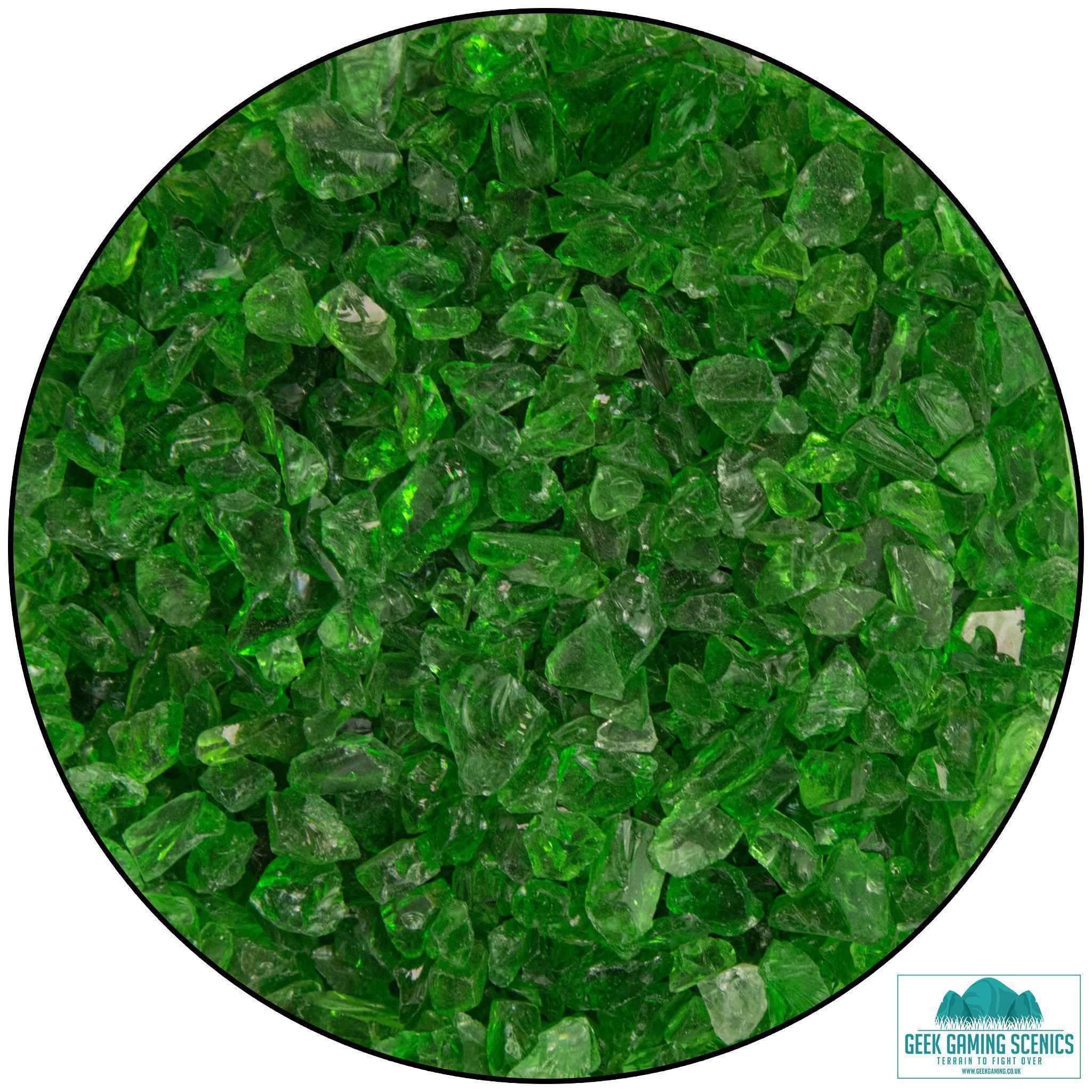 Green Crystals 2-4mm-Modelling Material-Geek Gaming